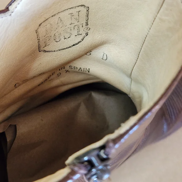 Dan Post Brown Leather Western Boots